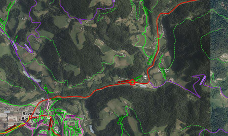 JP850401 Cesta v naselju Dobrije IV